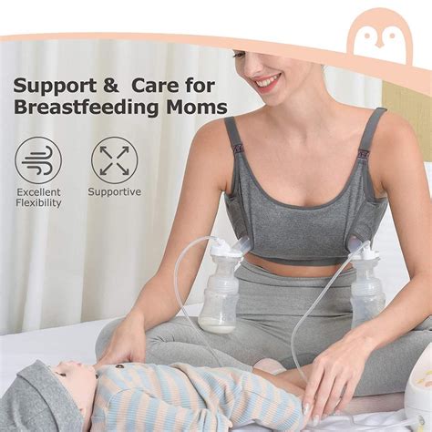 Buy Momcozy Hands Free Pumping Bra Adjustable Breast Pumps Holding And