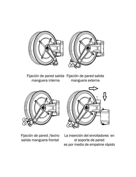 Enrollador De Manguera Para Combustibles Atex Con Soporte Orientable