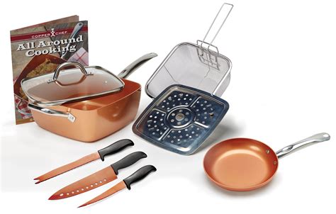 Copper Chef 9 Piece Cookware Set - Walmart.com - Walmart.com