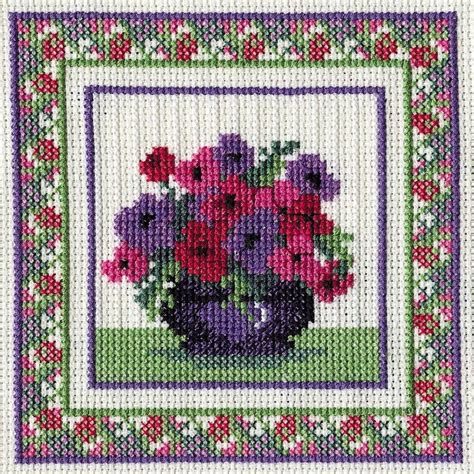 Floral Cross Stitch Kits - Modern, Art Deco & Contemporary