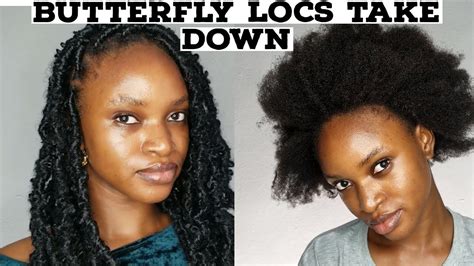 Easy Diy Locs Take Down Without Mistakenly Cutting Your Hair Diy Loc Take Down Tutorial Youtube