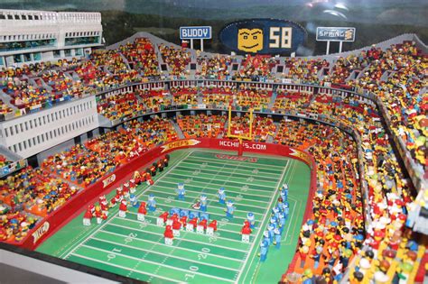 Arrowhead Stadium--IN LEGOS! — at Legoland in Kansas City. | Lego ...