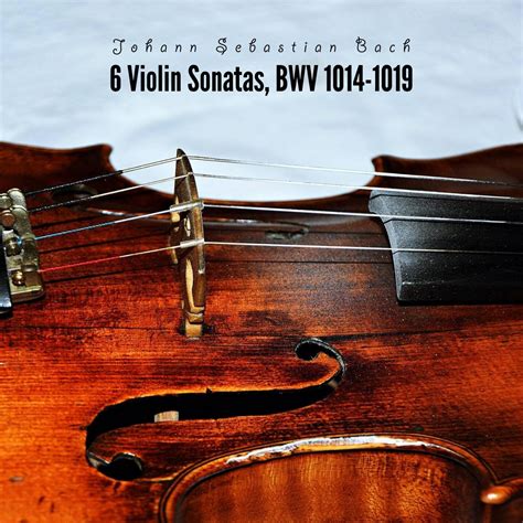 Johann Sebastian Bach 6 Violin Sonatas BWV 1014 1019 IHeart