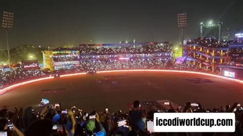 Arun Jaitley Cricket Stadium Facts Hosting ICC World Cup Matches.