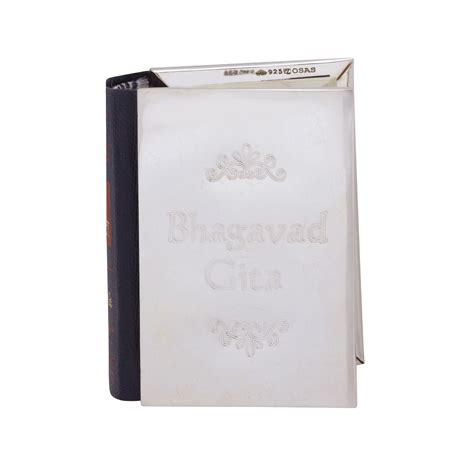 Bhagavad Gita with Pure Silver Cover - Osasbazaar