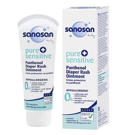 Kem Hăm Cho Da Nhạy Cảm Sanosan Pure Sensitive 100ml Của Đức Mẹ Yêu Bé