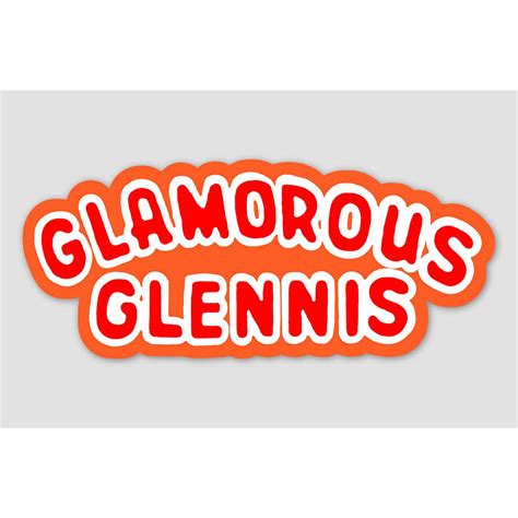 GLAMOROUS GLENNIS Sticker – Mach 5