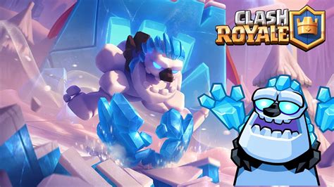 El Nuevo Super Golem De Hielo Ya Esta Aqui Clash Royale Youtube