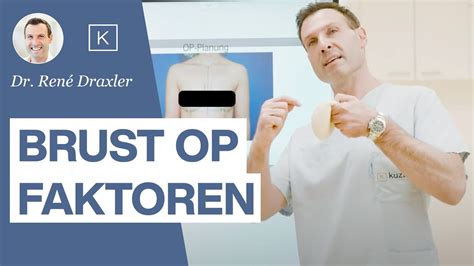 Brust Op Welche Faktoren F R Eine Brustvergr Erung Entscheidend