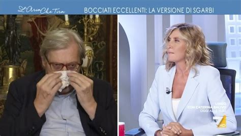 Myrta Merlino A Vittorio Sgarbi Trombato E Deluso Uscita Dal