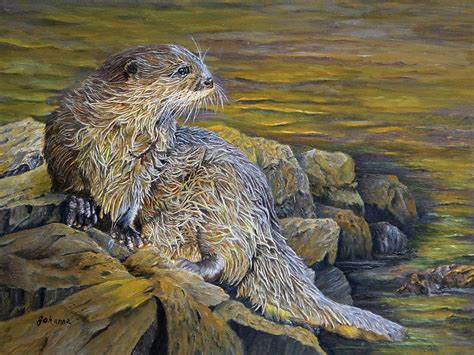 River Otter Art