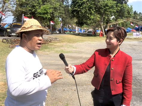 Pusatkan Peringatan Hut Ri Ke Di Pantai Taipa Ruksamin Untuk