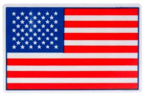 144 Bulk Hard Plastic American Flag Pin At