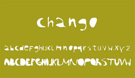 Chango Free Font