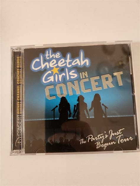 The Party S Just Begun Tour By The Cheetah Girls Cd Jul 2007 Walt Disney Oop 50087105877 Ebay