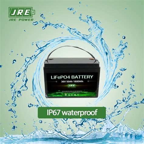 Oem V Ah Lifepo Battery Ip High Waterproof Lithium Marine