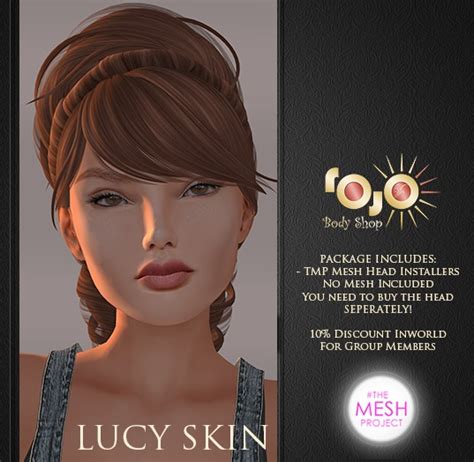 Second Life Marketplace Rojo Tmp Lucy Golden Face Applier Bag