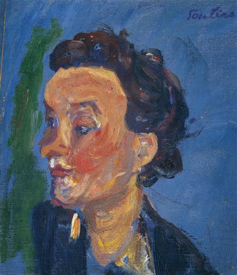 La Jeune Anglaise En Bleu Soutine Huile Sur Toile X Flickr