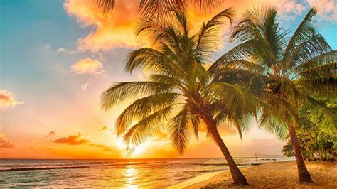 Tropical Beach Sunset Wallpapers - Wallpaper Cave 