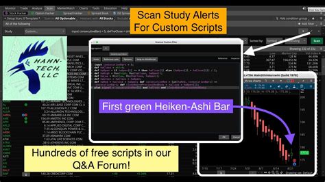 Thinkorswim Scans Study Filters Youtube