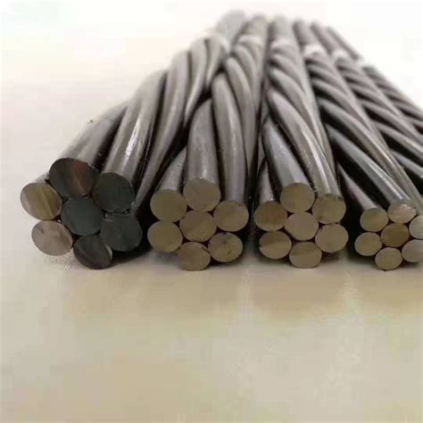 High Tensile Low Relaxation Wire Steel Strand For Prestressed