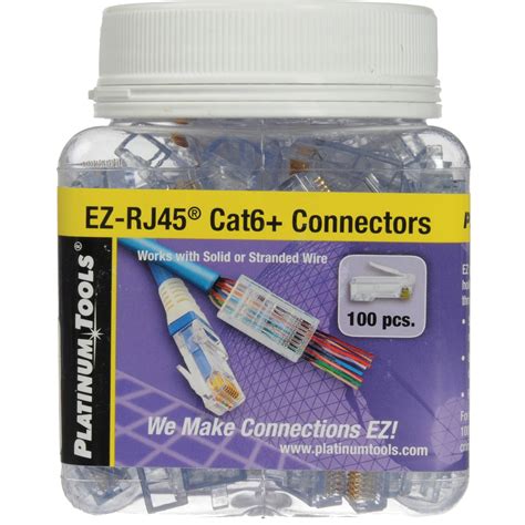 Platinum Tools Ez Rj45 Cat6 Connectors 202010j Bandh Photo Video