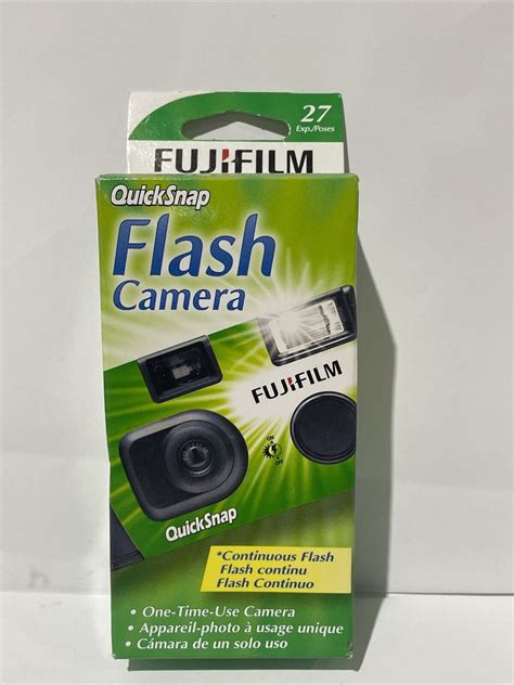 Fujifilm Fuji Quicksnap Single Use Disposable Mm Camera W Flash