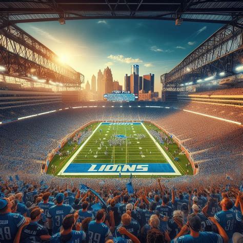 detroit lions football field
