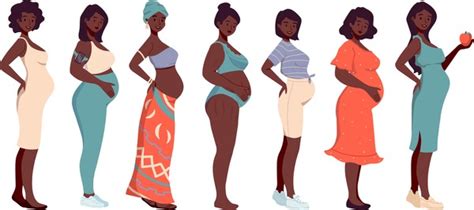 African Pregnant Women Over Royalty Free Licensable Stock