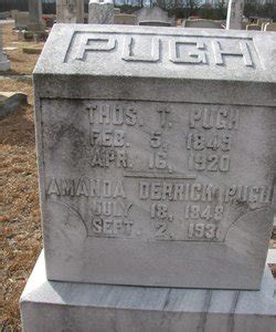 Thomas Timothy Pugh 1849 1920 Find A Grave Memorial