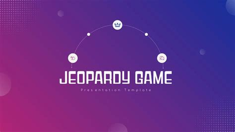 Free Jeopardy Game Theme Slides Templates SlideKit