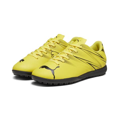 Ripley Zapatillas Ni O Puma F Tbol Pasto Sint Tico Amarillo Attacanto