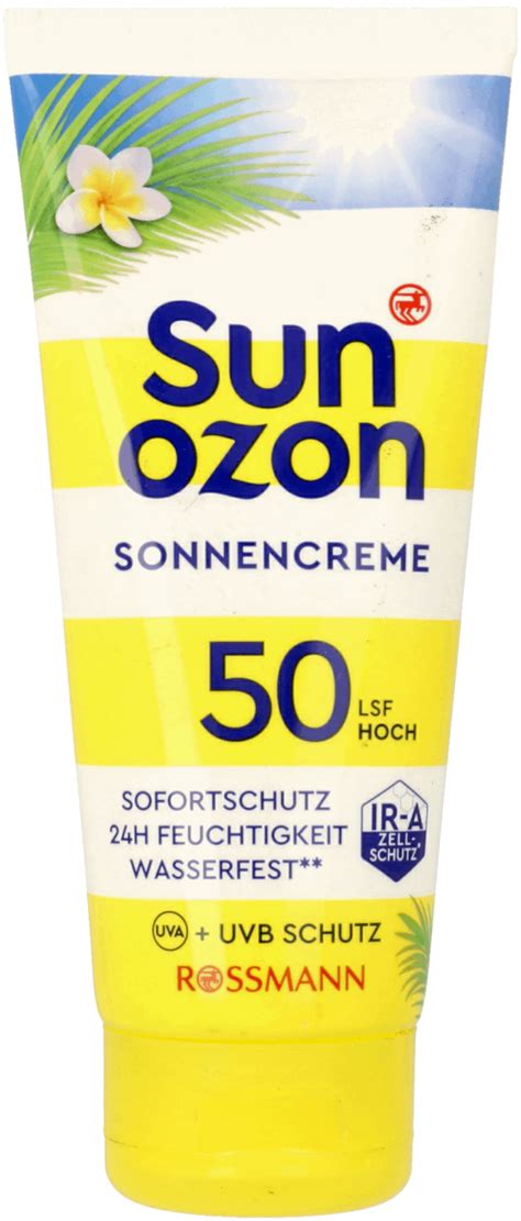 SUNOZON krem przeciwsłoneczny SPF 50 100 ml Drogeria Rossmann pl