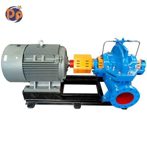 Double Suction Split Casing Industrial High Head Capacity Flow