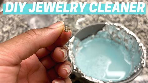 DIY JEWELRY CLEANER Get Shiny Jewelry In Minutes YouTube