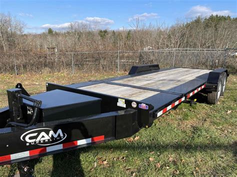 2023 Cam Superline 7 Ton Full Width Drive Over Fender Trailer 81 102