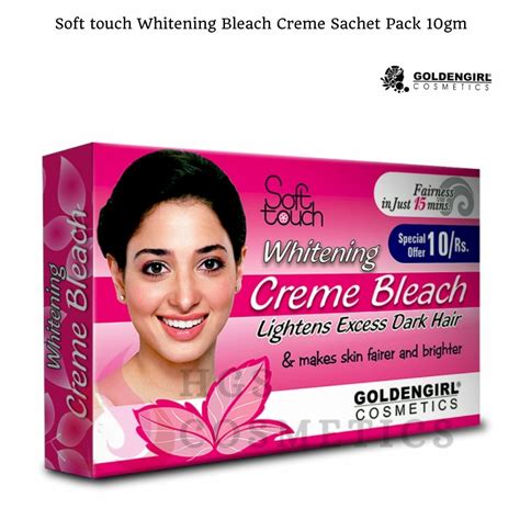 Golden Girl Whitening Bleach Creme Sachet Pack 10gm Hgs Cosmetics