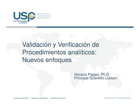 Validaci N Y Verificaci N De Procedimientos Anal Ticos