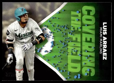 2024 TOPPS SERIES 2 Luis Arraez CTF 18 Covering The Field Marlins