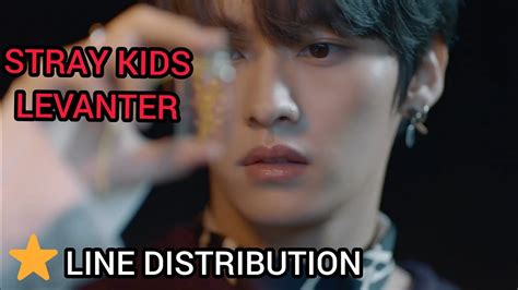 Stray Kids Levanter Line Distribution Youtube