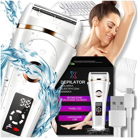 Golarka Damska Depilator Trymer Maszynka Do Cia A Bikini N G Pach W Usb Arena Pl