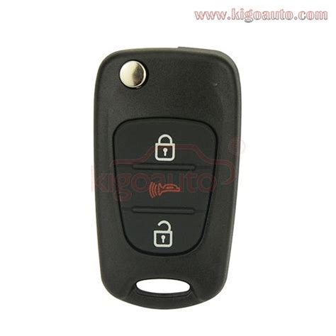 Flip Key Shell 3 Button For Hyundai