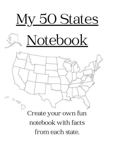 The 50 States Activity Book Maps Of The 50 States 8