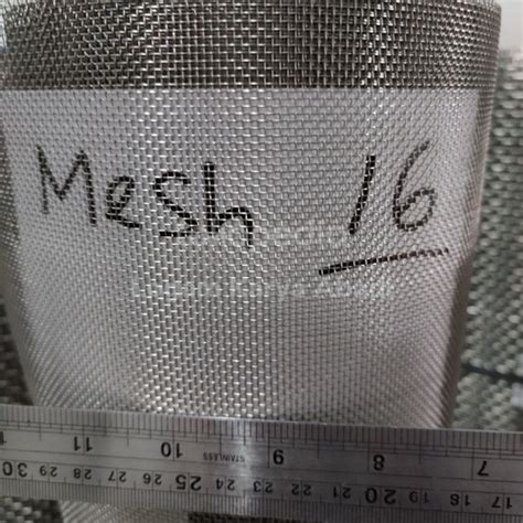 Jual Kawat Mesh Stainless Mesh 16 Kota Surabaya Logam Karya Abadi