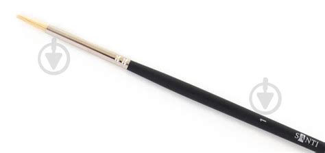 ᐉ Кисточка Highly Pro длинная ручка круглая №1 310667 Santi • Купить в ...