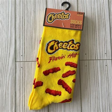 Cheetos Underwear Socks Cheetos Flamin Hot Novelty Crew Socks Poshmark