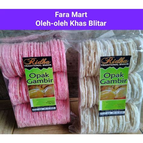 Jual Opak Gambir Warna Khas Blitar Shopee Indonesia