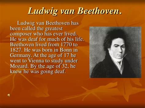 Ppt Ludwig Van Beethoven Powerpoint Presentation Free Download