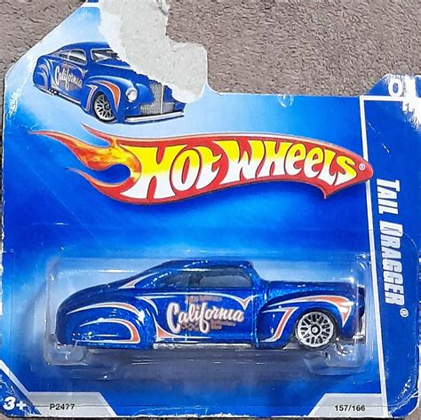 Embalagem Danificada Hot Wheels Modified Rides Tail Dragger Universo Hot Wheels