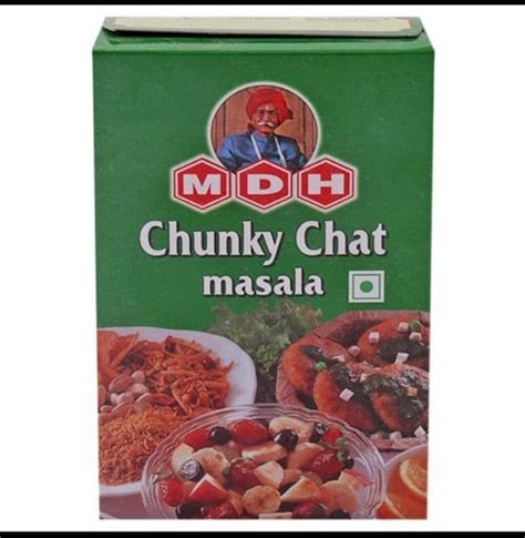 MDH Chunky Chat Masala Packaging Size 100 G Packaging Type Box At